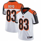 Nike Cincinnati Bengals #83 Tyler Boyd White NFL Vapor Untouchable Limited Jersey,baseball caps,new era cap wholesale,wholesale hats